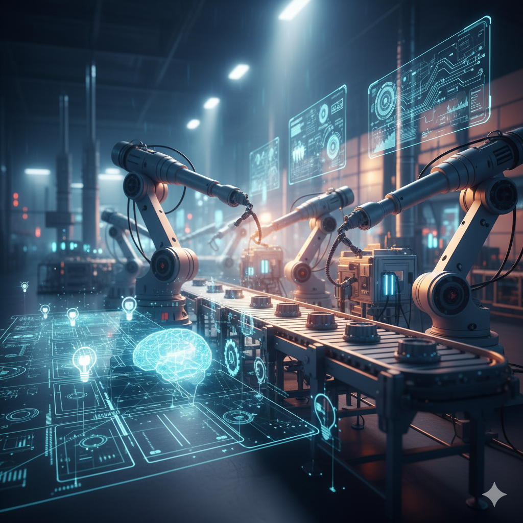 Ilustração de Consultoria em Automação